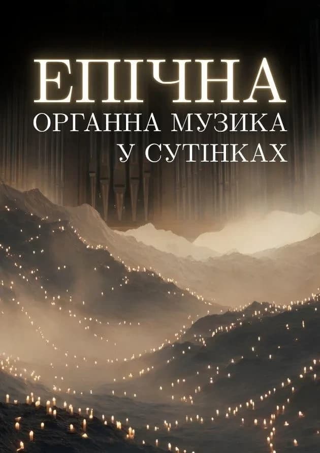 Епічна органна музика у сутінках