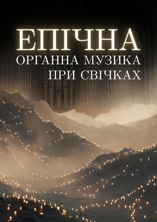 Епічна органна музика при свічках